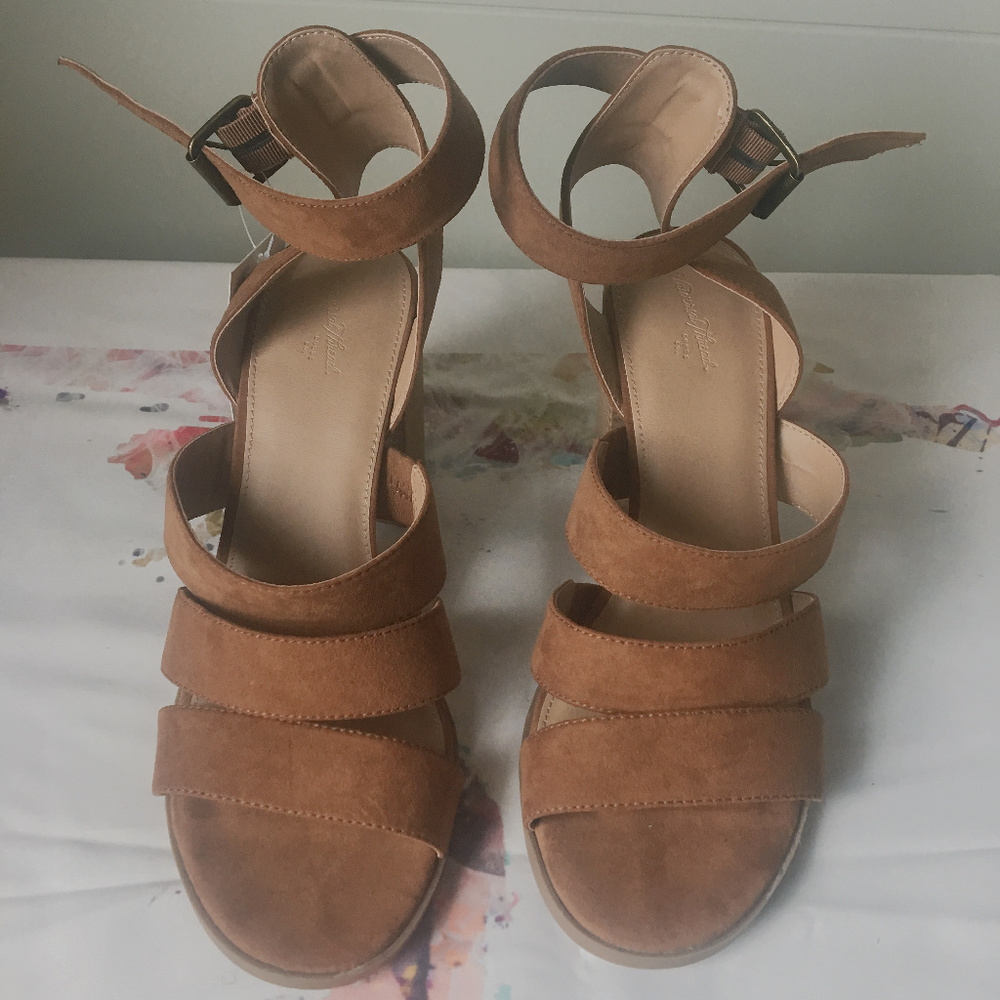 Brown Shoes with Heels